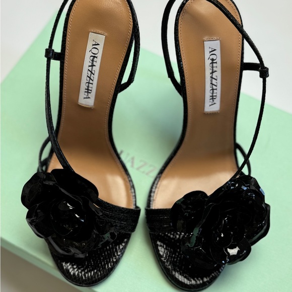 Aquazzura Paris rose sandal - Picture 2 of 12